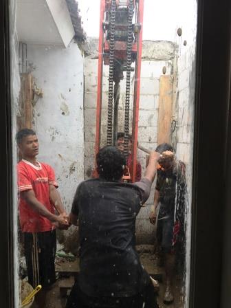 BOR SUMUR DI PERUM. BUMI PESANGRAHAN CILEBUT INDAH, CILEBUT, BOGOR